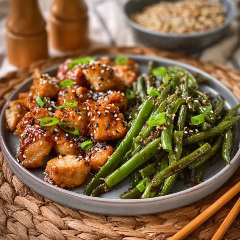 Easy Chinese Chicken and Green Beans Recipe