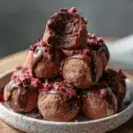 No-Bake Cottage Cheese Brownie Batter Protein Bites Recipe