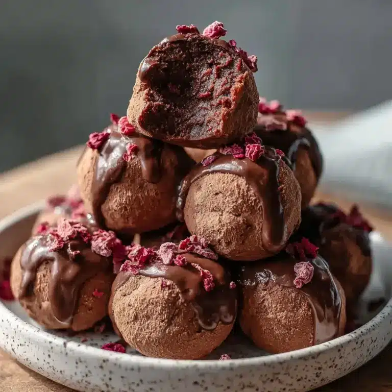 No-Bake Cottage Cheese Brownie Batter Protein Bites Recipe