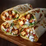 Chicken & Mozzarella Wraps Recipe
