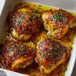 Crispy Oven-Baked Chicken Thighs Recipe