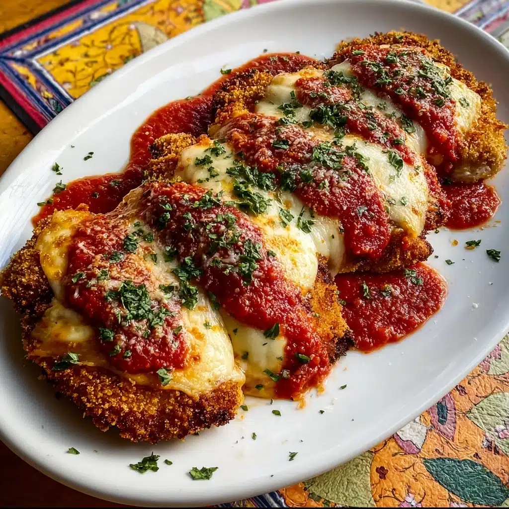 Easy Crispy Baked Chicken Parmesan Recipe