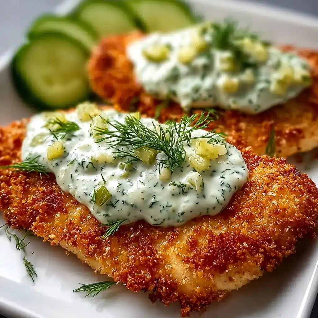 Crispy Dill Pickle Parmesan Chicken Recipe
