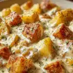 Garlic Parmesan Crockpot Chicken and Potatoes Recipe