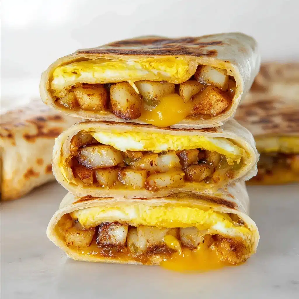 Just like my breakfast burritos or sandwiches, making your own breakfast crunchwrap at home is so easy! No need to eat out! Recipe