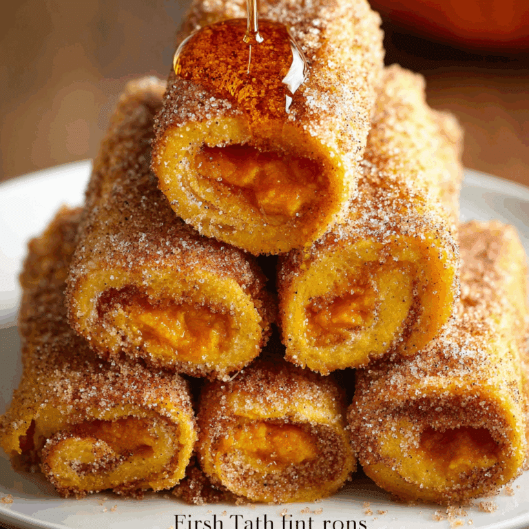 Pumpkin French Toast Roll-Ups Recipe