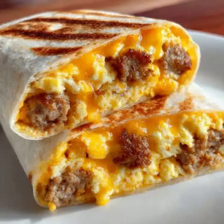 Make-Ahead Breakfast Burritos Recipe