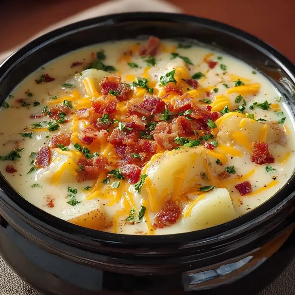 Crock Pot Crack Potato Soup Recipe - Recipe Image
