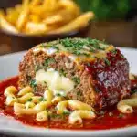 Melt-in-Your-Mouth Garlic Parmesan Chicken Meatloaf Recipe