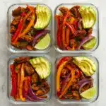 Chicken Fajita Meal Prep Bowls Recipe