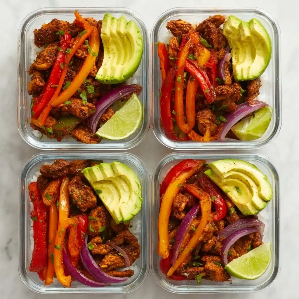 Chicken Fajita Meal Prep Bowls Recipe