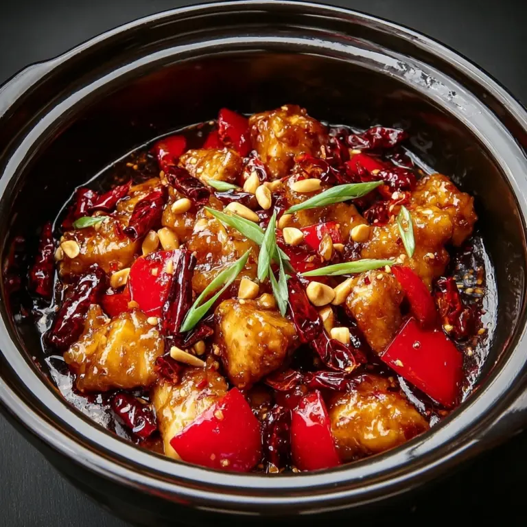 Crockpot Kung Pao Chicken Recipe