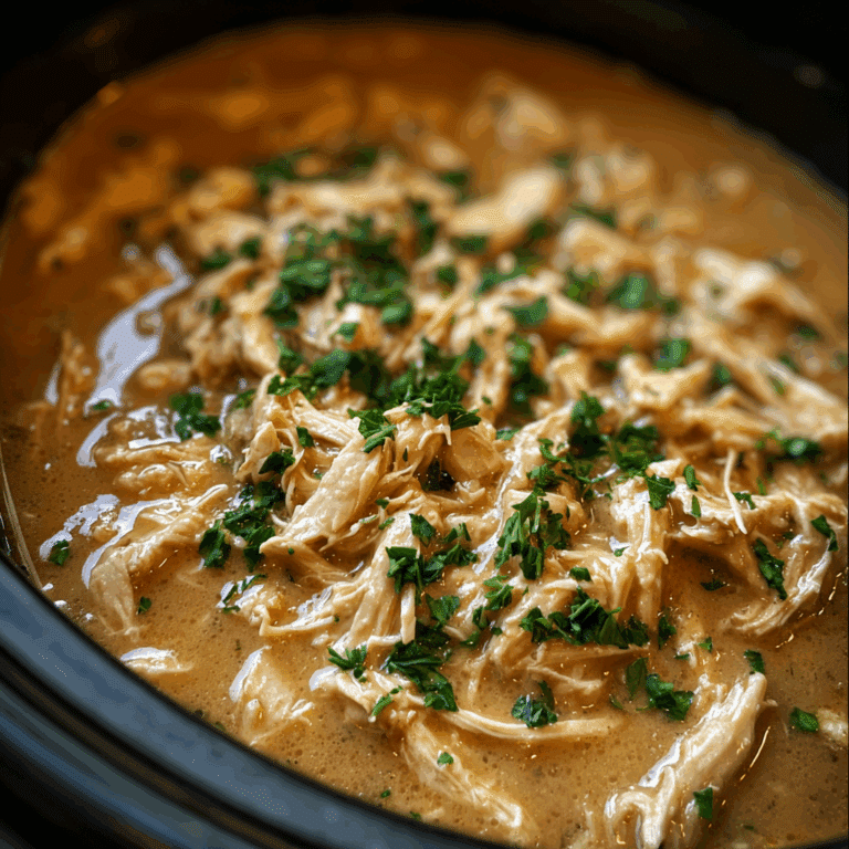 Crockpot Chicken & Gravy Recipe