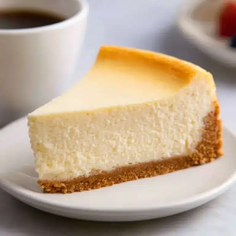 Classic New York Style Cheesecake Recipe