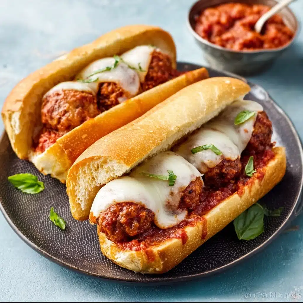 Easy Cheesy Meatball Subs Recipe