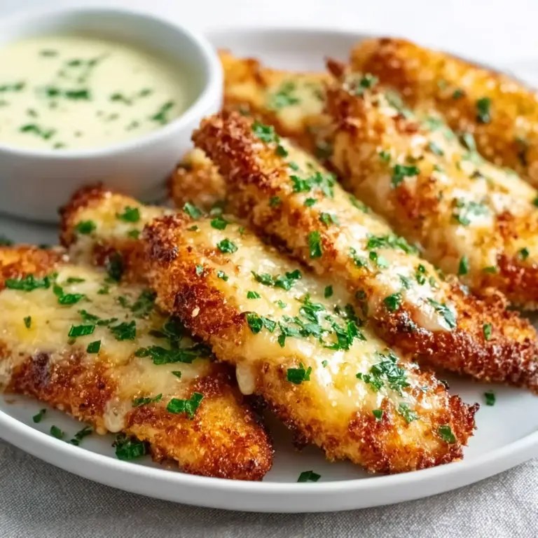 Garlic Parmesan Chicken Tenders Recipe