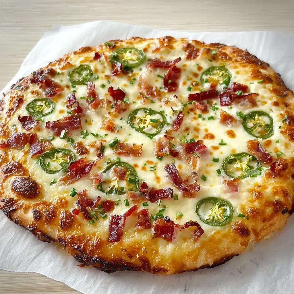 Quick Jalapeno Popper Flatbread Pizza Recipe