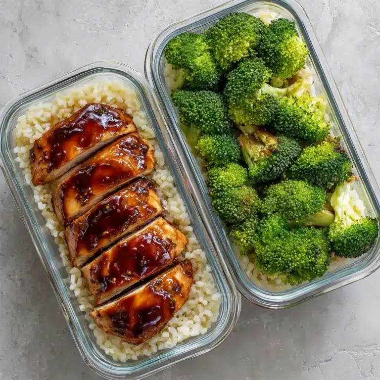 Meal Prep Teriyaki Chicken Bowls Recipe
