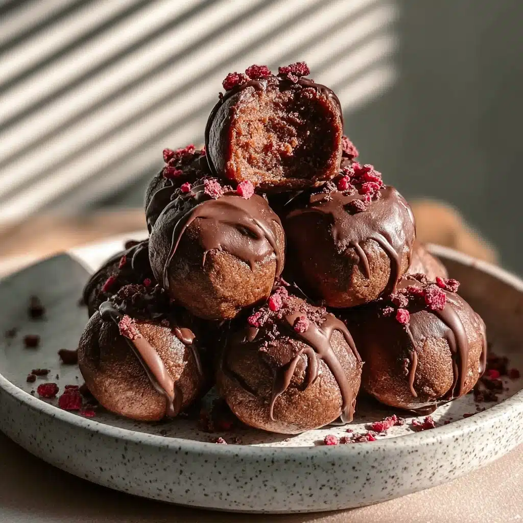 Cottage Cheese Brownie Protein Balls (No-Bake) Recipe - Recipe Image