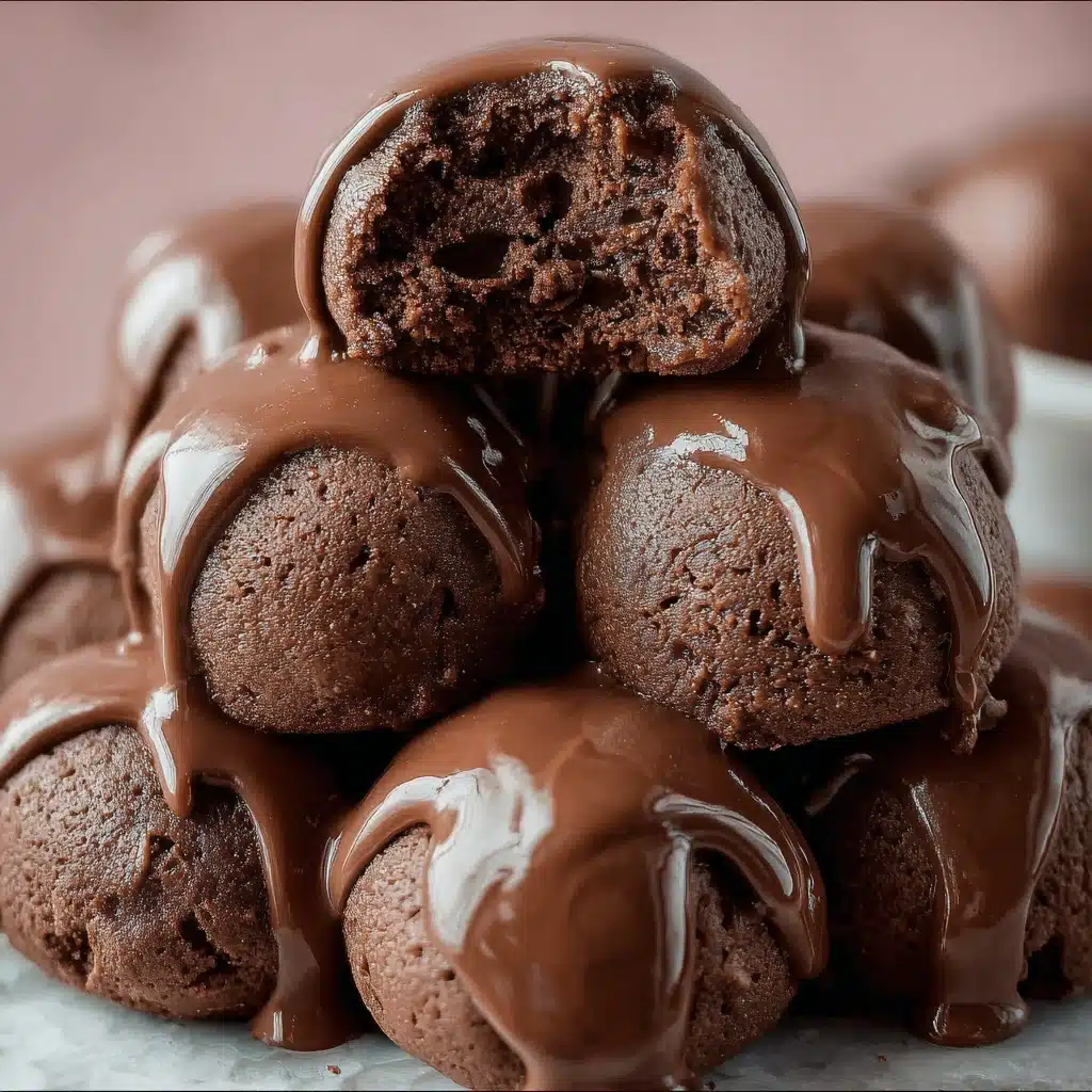 No-Bake Cottage Cheese Brownie Batter Protein Bites Recipe - Recipe Image