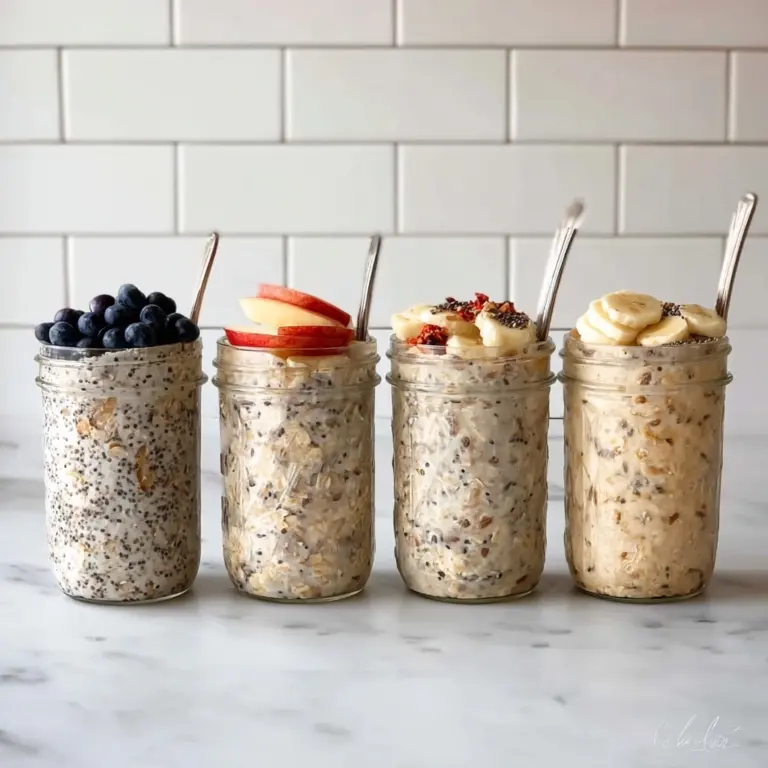 Overnight Oats {4 ways} Recipe