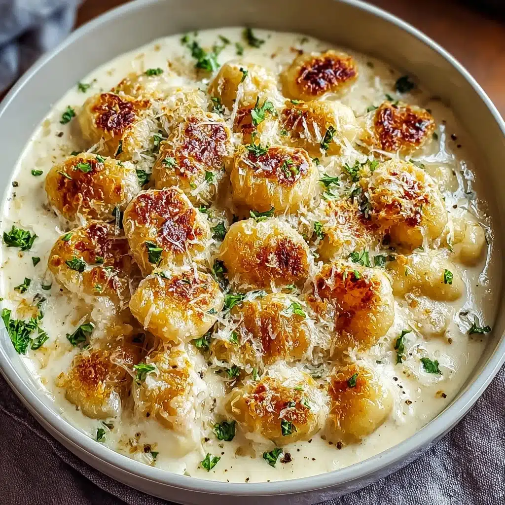Creamy Crack Chicken Gnocchi Recipe - Recipe Image