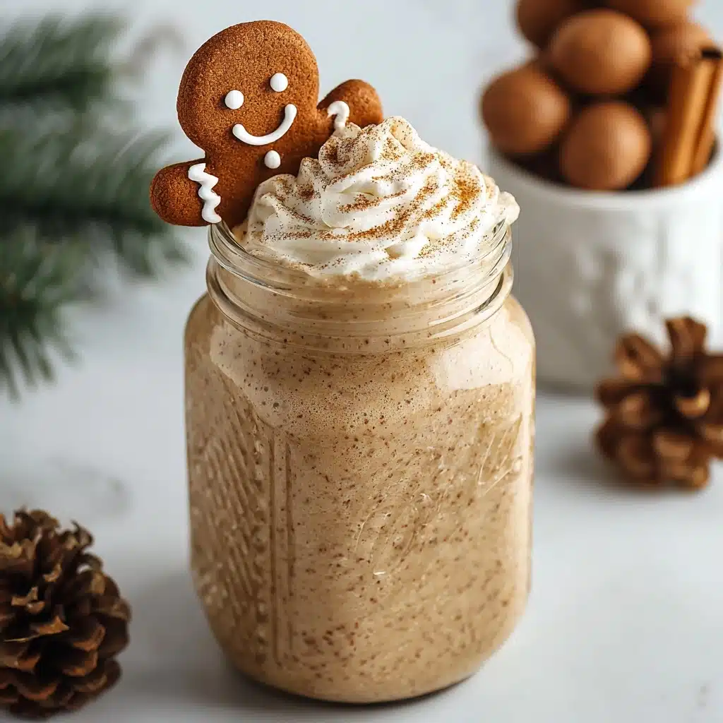 Gingerbread Cookie Overnight Oats Recipe - Recipe Image