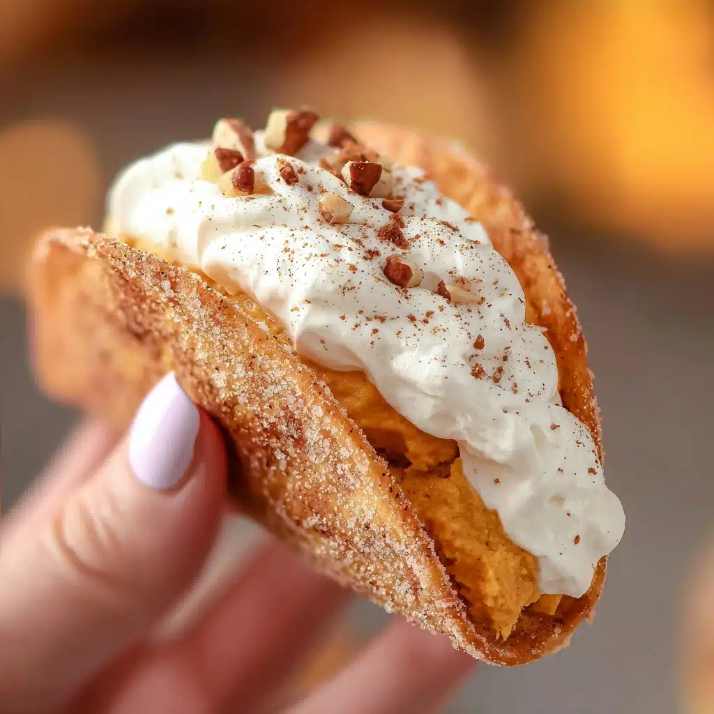Pumpkin Pie Tacos Recipe - Recipe Image