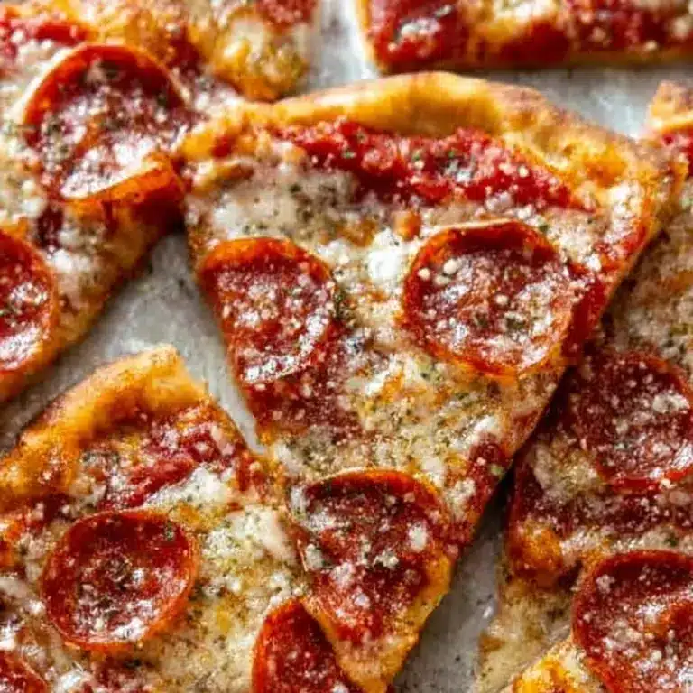 Easy 5 Minute Air Fryer Tortilla Pizza Recipe