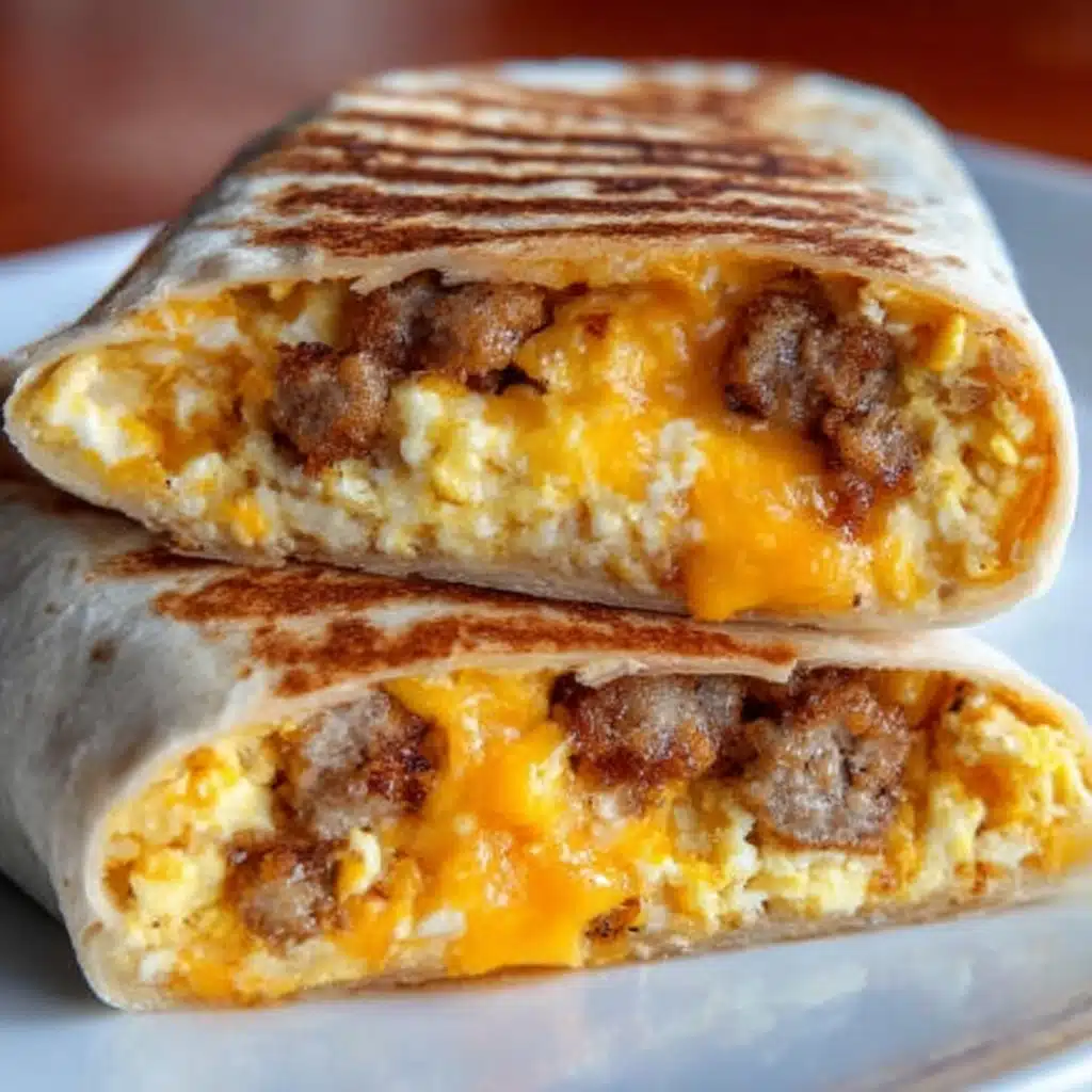 Make-Ahead Breakfast Burritos Recipe - Recipe Image