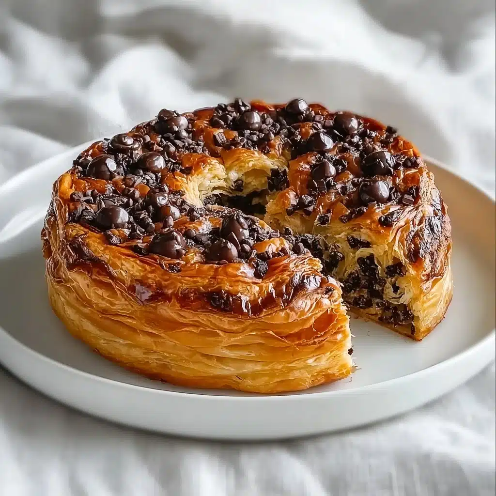 Chocolate Croissant Breakfast Bake that Everyone Loves! Recipe - Recipe Image
