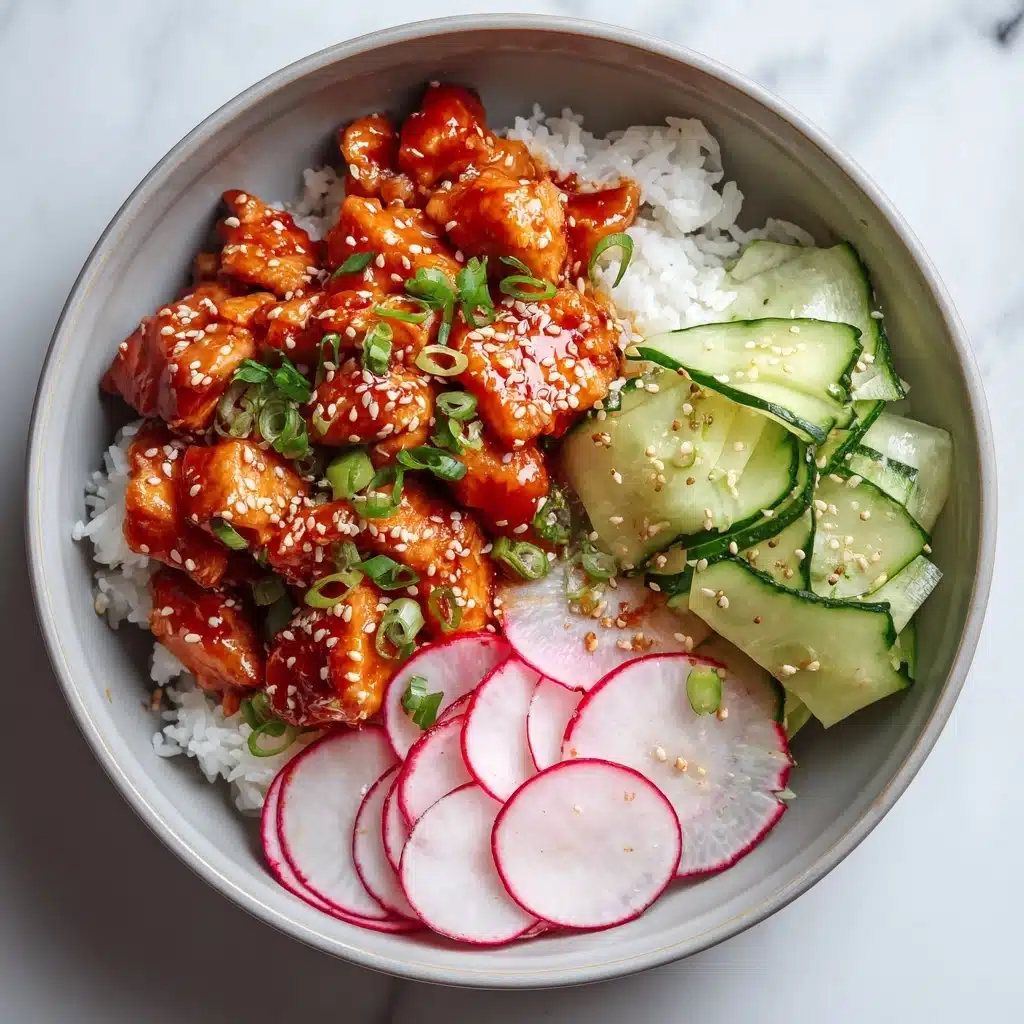 Korean Gochujang Chicken Bowl Recipe - Recipe Image