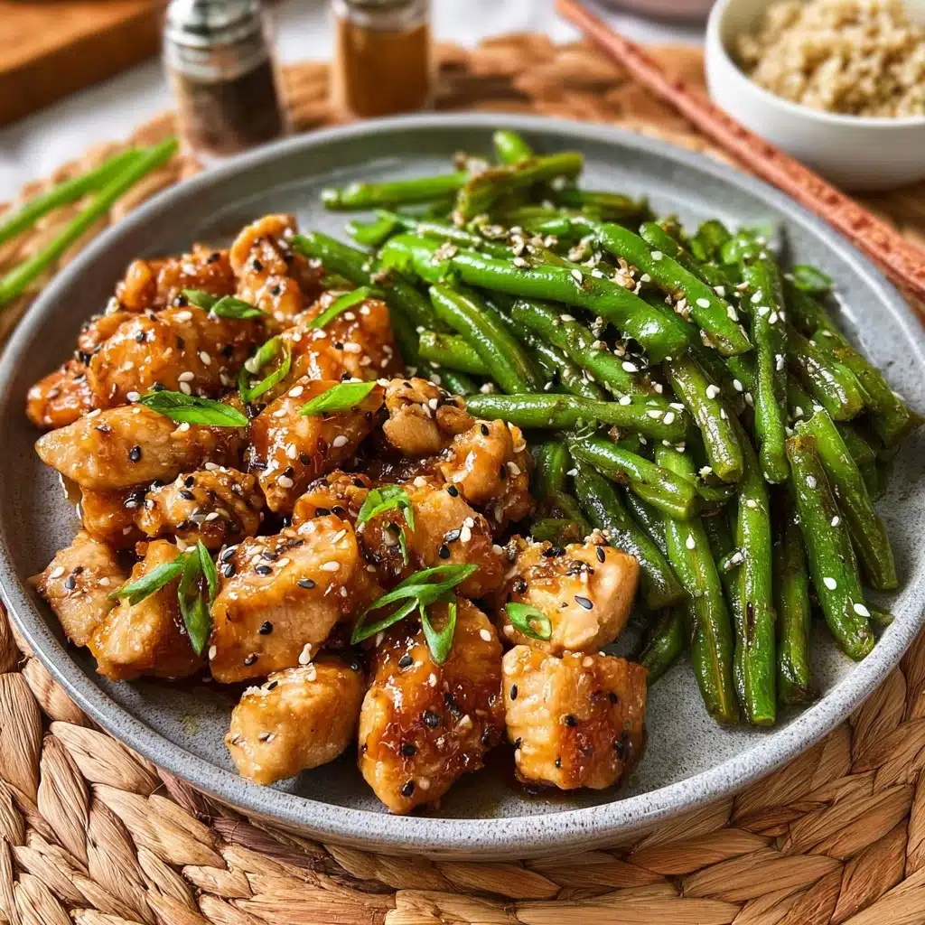 Easy Chinese Chicken and Green Beans Recipe - Recipe Image
