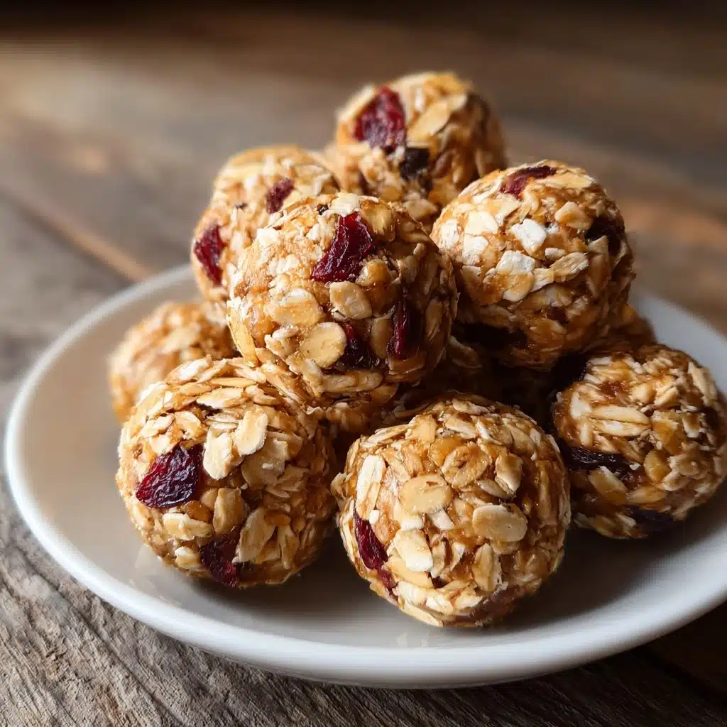 No-Bake Peanut Butter Protein Balls Recipe - Recipe Image