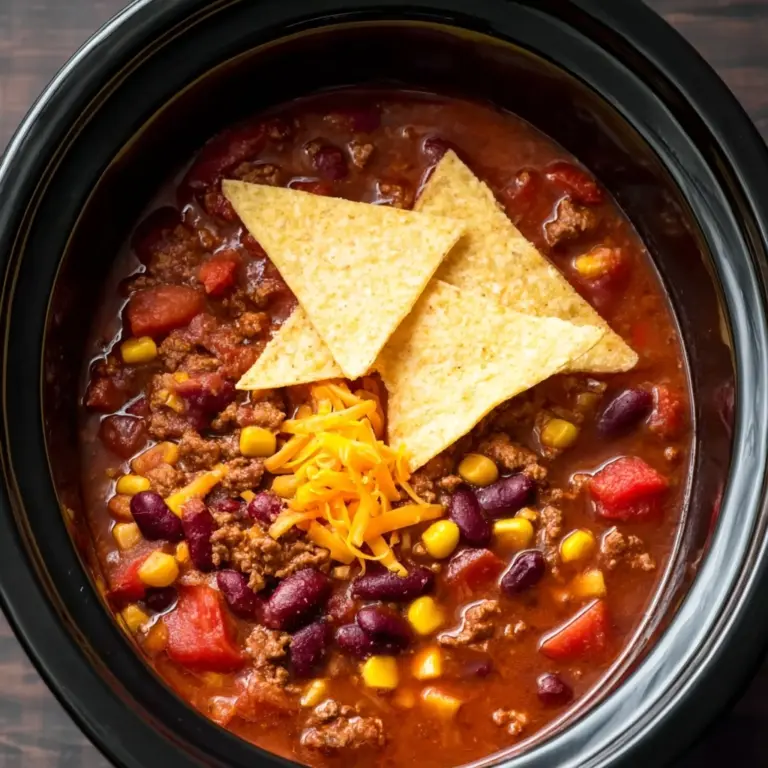 Crock Pot Taco Soup Recipe