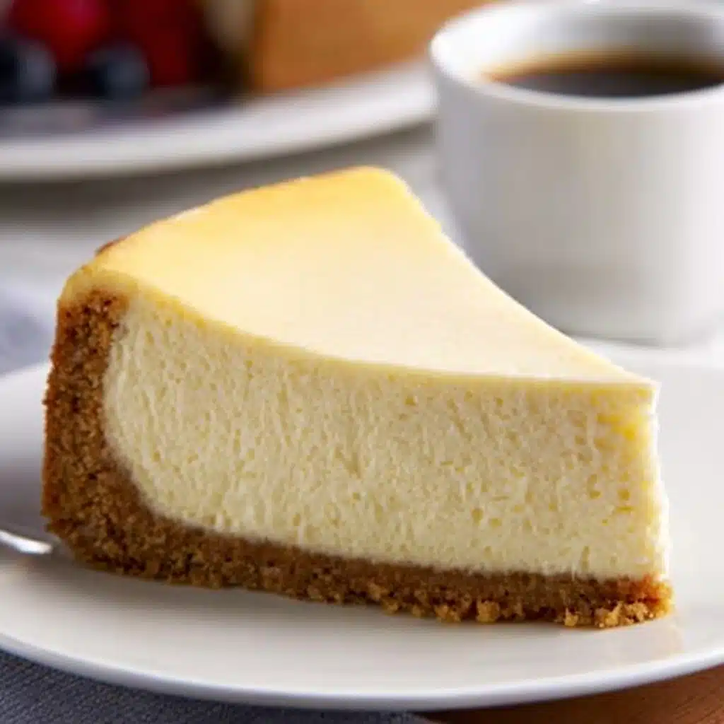 Classic New York Style Cheesecake Recipe - Recipe Image