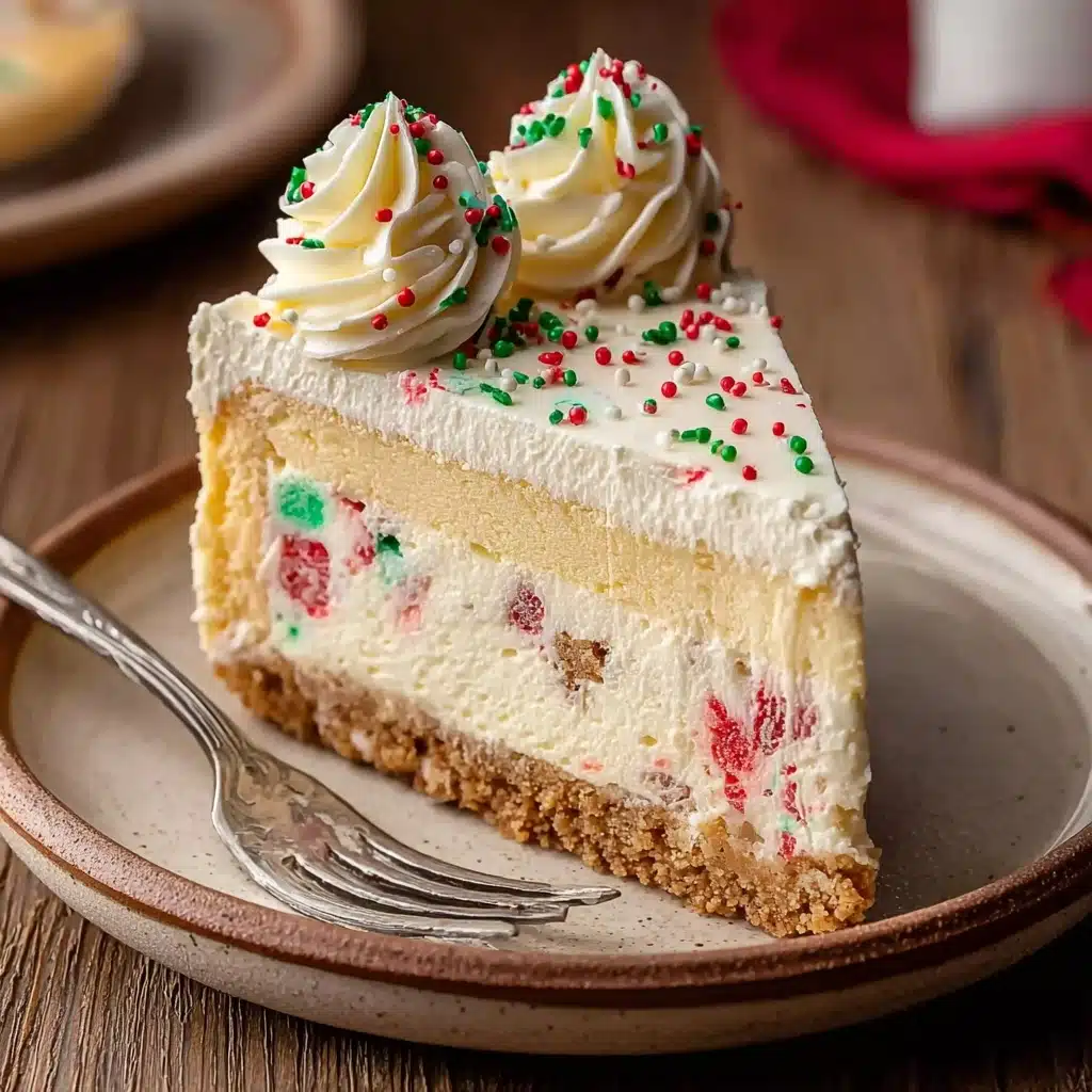 Sugar Cookie Cheesecake Recipe - Recipe Image
