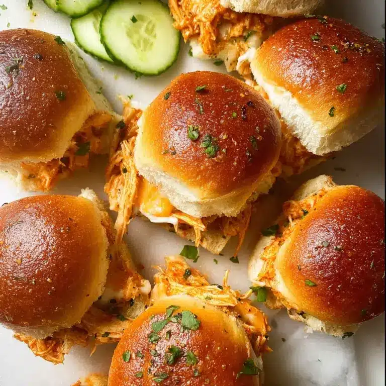 Spicy Buffalo Chicken Sliders Recipe