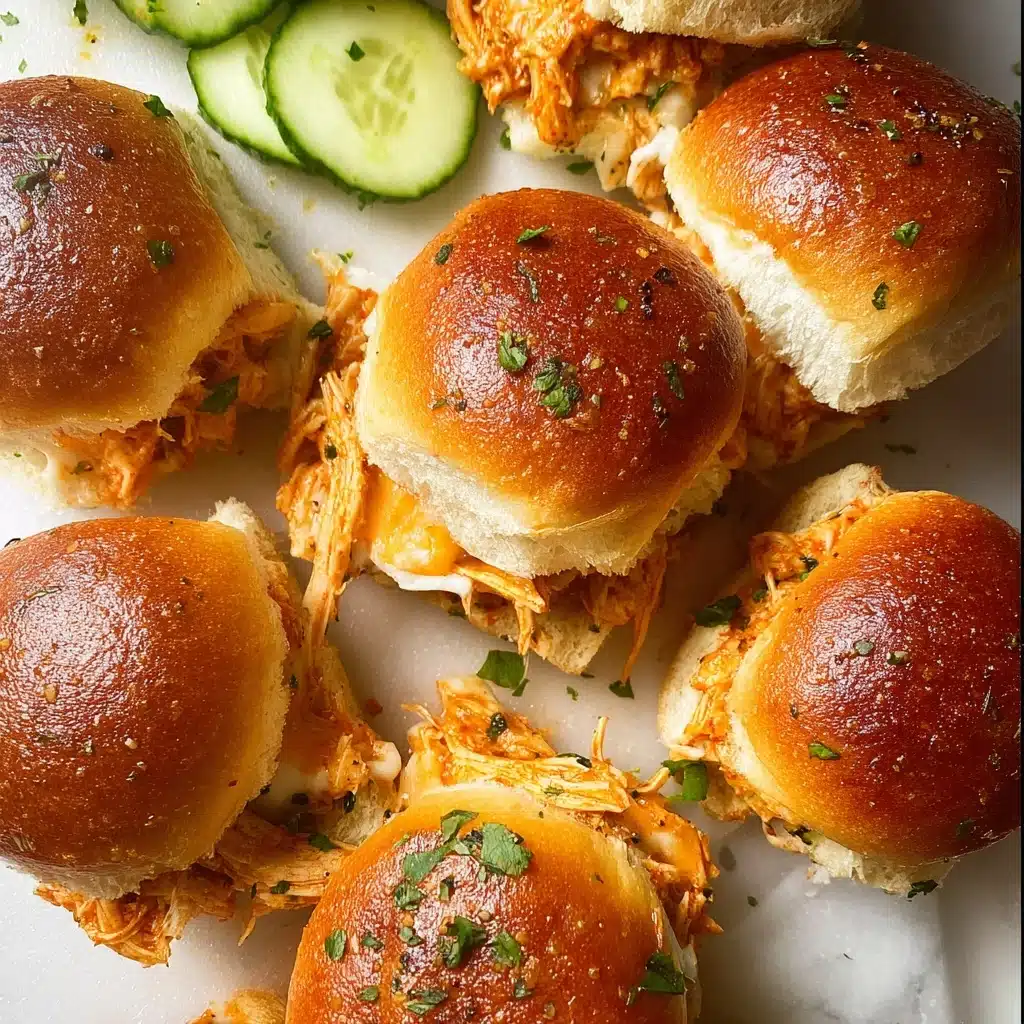 Spicy Buffalo Chicken Sliders Recipe