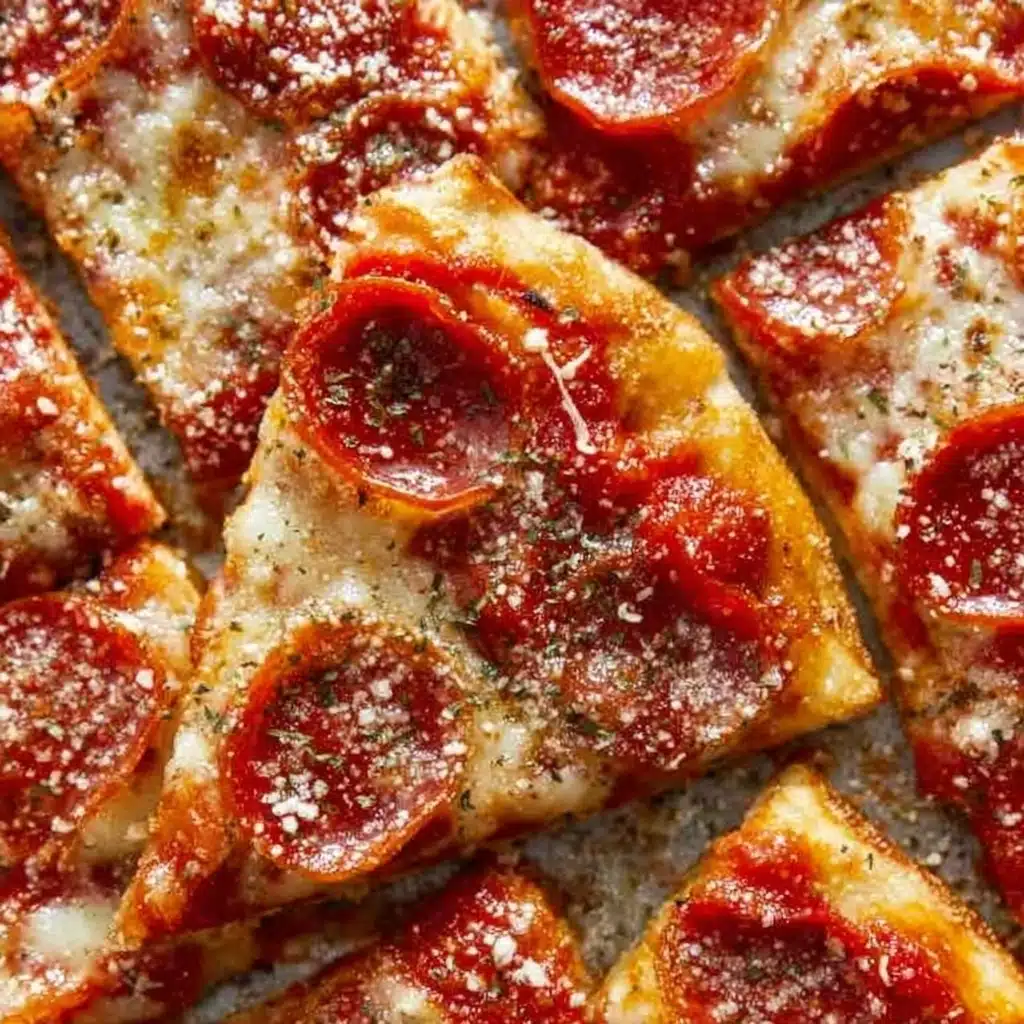 Easy 5 Minute Air Fryer Tortilla Pizza Recipe - Recipe Image