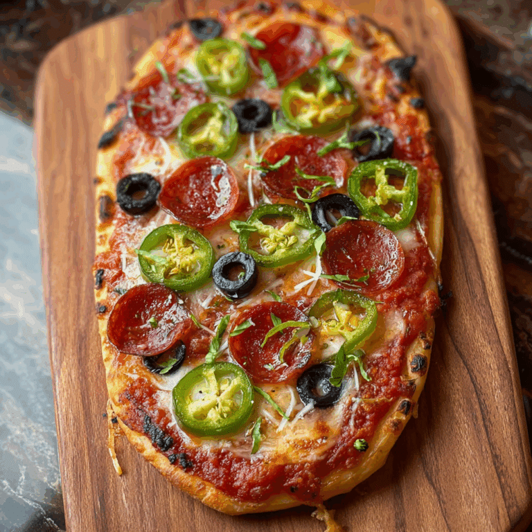 Delicious Hot Honey Flatbread Pizza Recipe