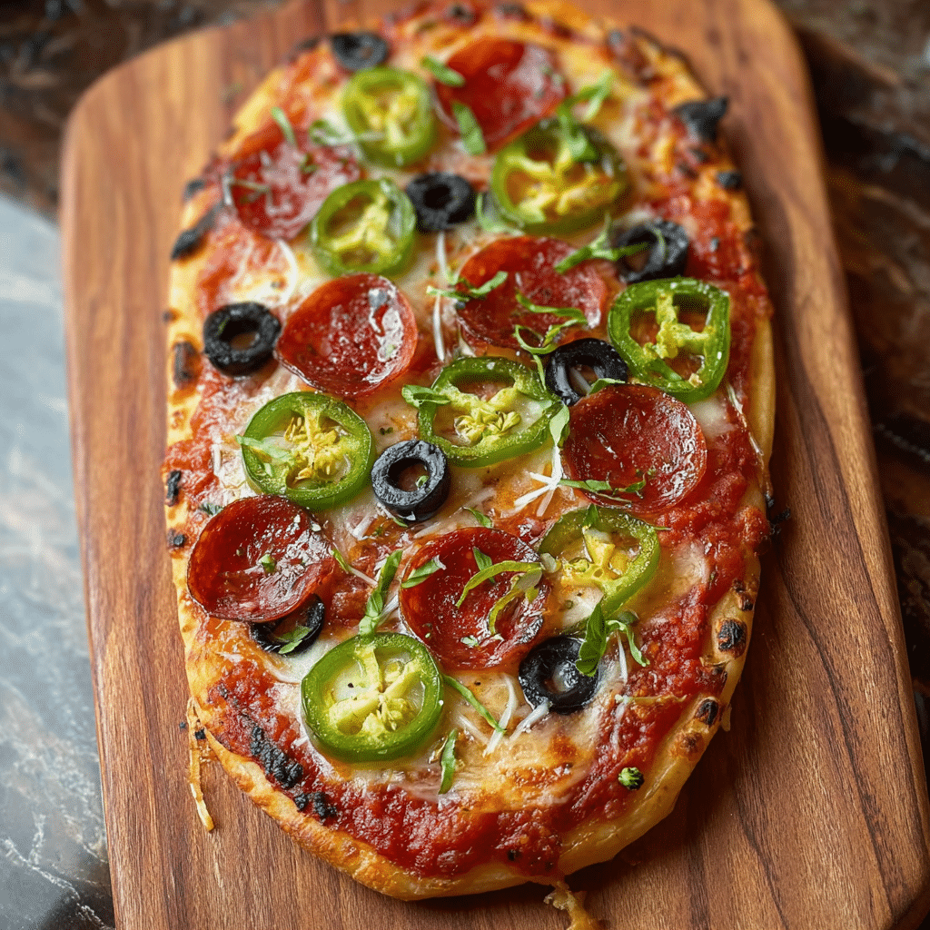 Delicious Hot Honey Flatbread Pizza Recipe