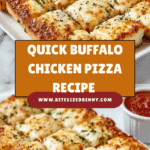 Buffalo Chicken Pizza Recipe in 25 Mins! Recipe