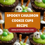 Cauldron Cookie Cups Recipe