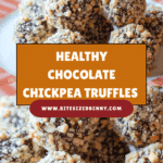Healthy Chocolate Chickpea Truffles Recipe