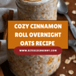 Delicious Cinnamon Roll Overnight Oats Recipe
