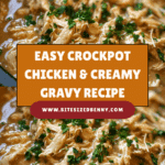 Crockpot Chicken & Gravy Recipe
