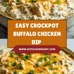 Crockpot Buffalo Chicken Dip Recipe