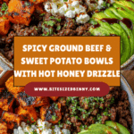 Ground Beef Hot Honey Bowl Recipe