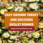 Ground Turkey and Zucchini Skillet Recipe